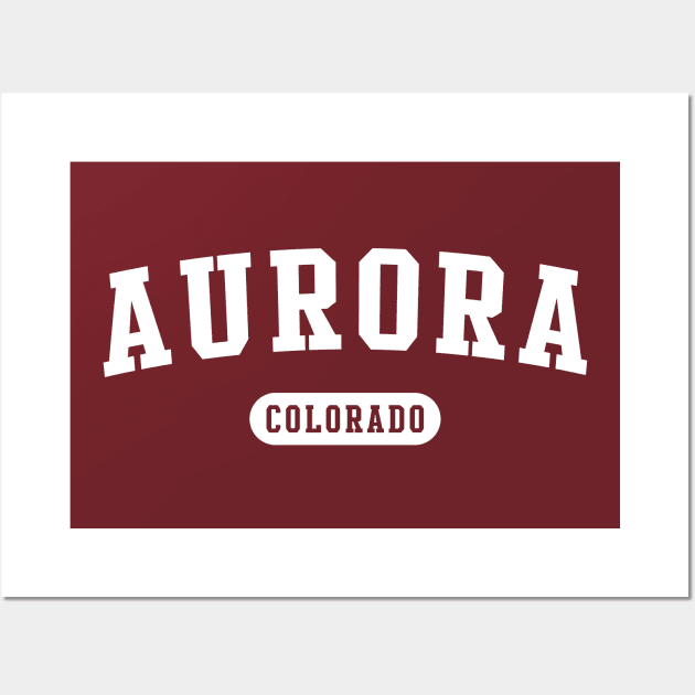 Aurora, Colorado Wall Art by Novel_Designs